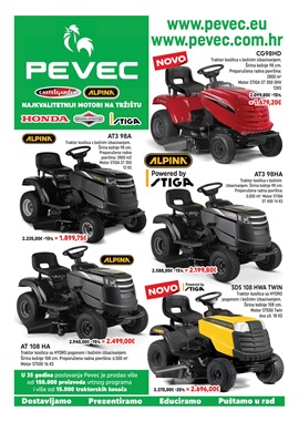 Pevec katalog