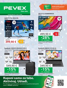 Pevex katalog veljača