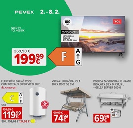 Pevex katalog Pevexovih sedam