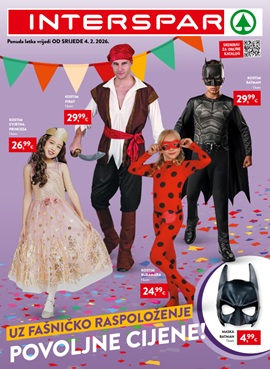 Spar i Interspar katalog Fašnik