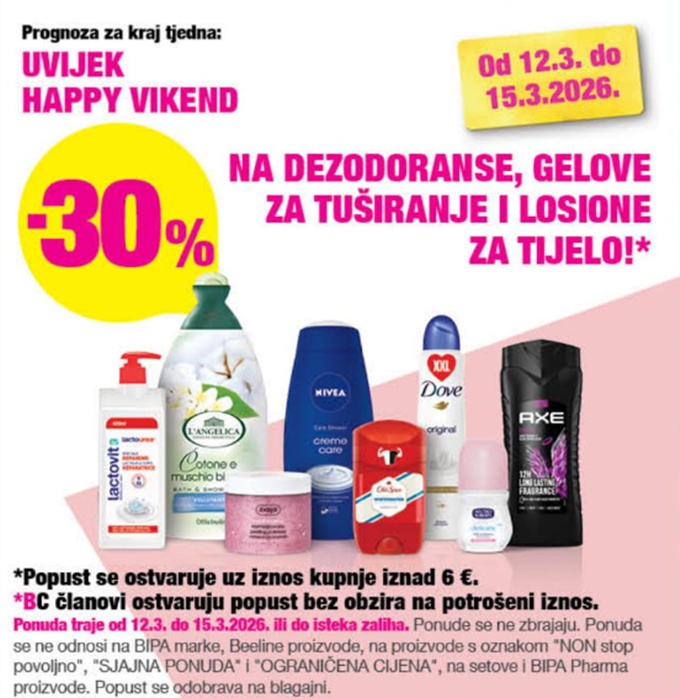 Bipa vikend akcija