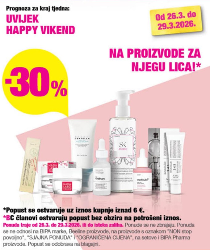 Bipa vikend akcija