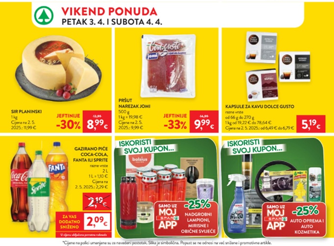 Interspar vikend akcija