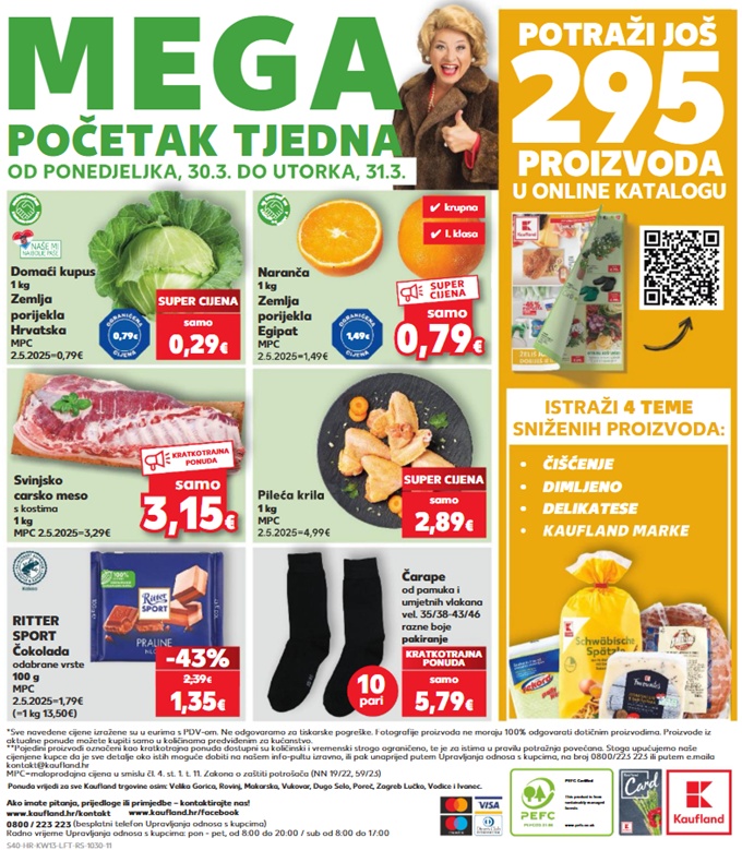 Kaufland akcija za početak tjedna