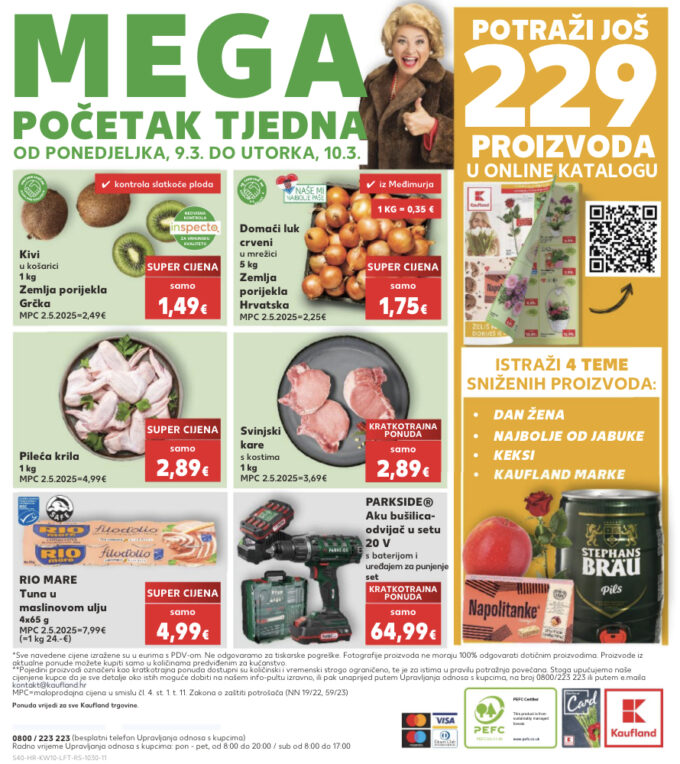 Kaufland akcija za početak tjedna