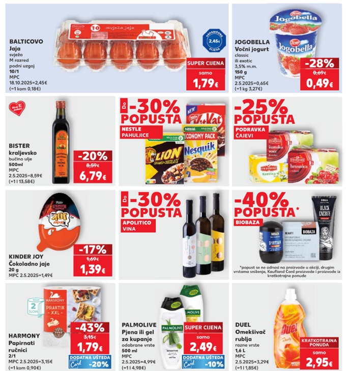 Kaufland vikend akcija