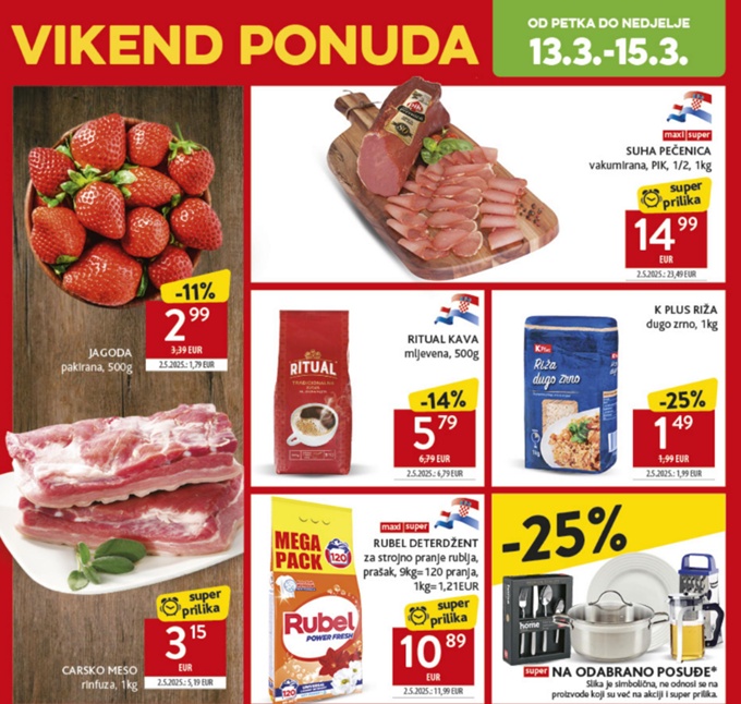 Konzum vikend akcija