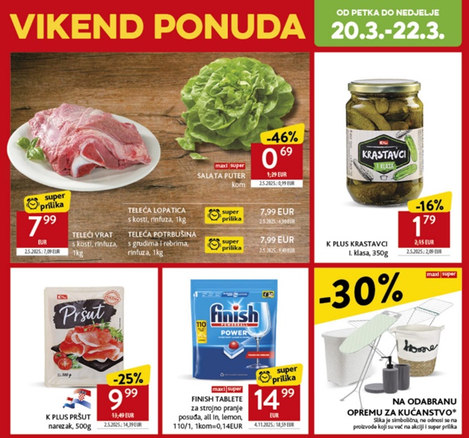 Konzum vikend akcija