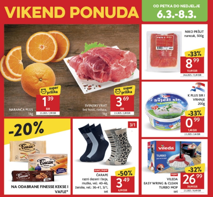 Konzum vikend akcija