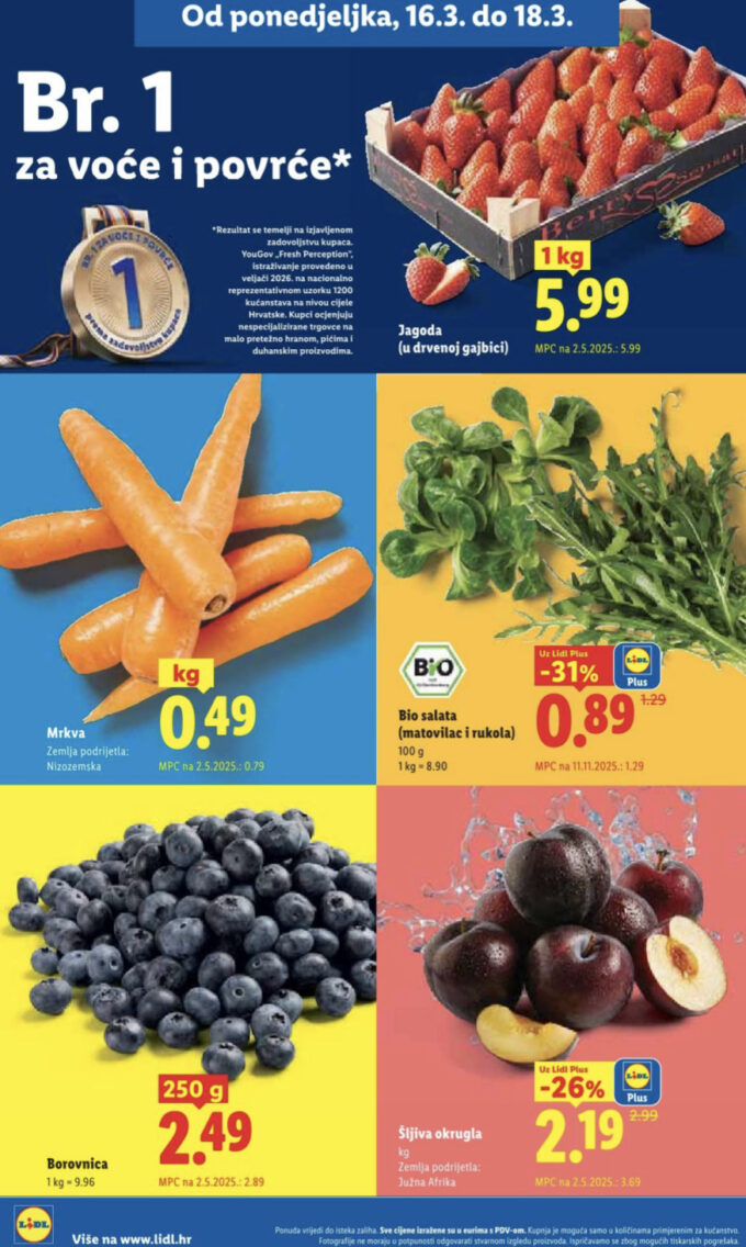 Lidl akcija za početak tjedna
