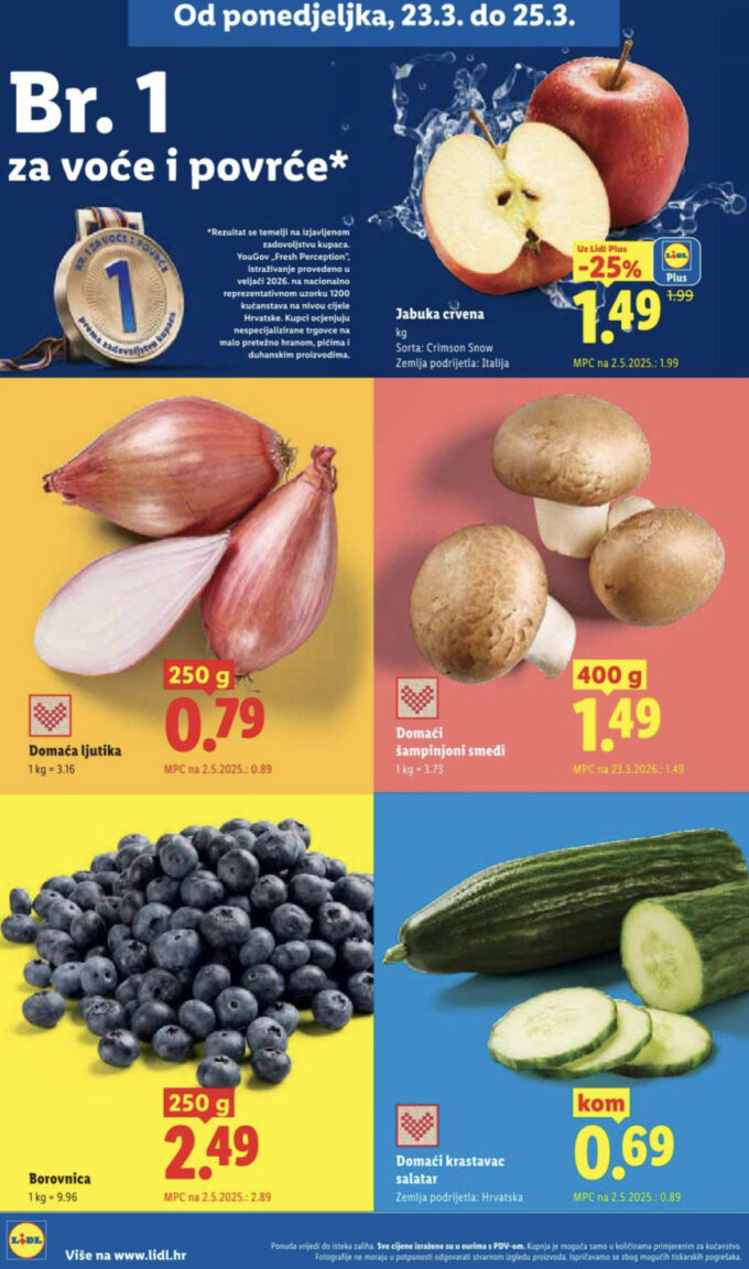 Lidl akcija za početak tjedna