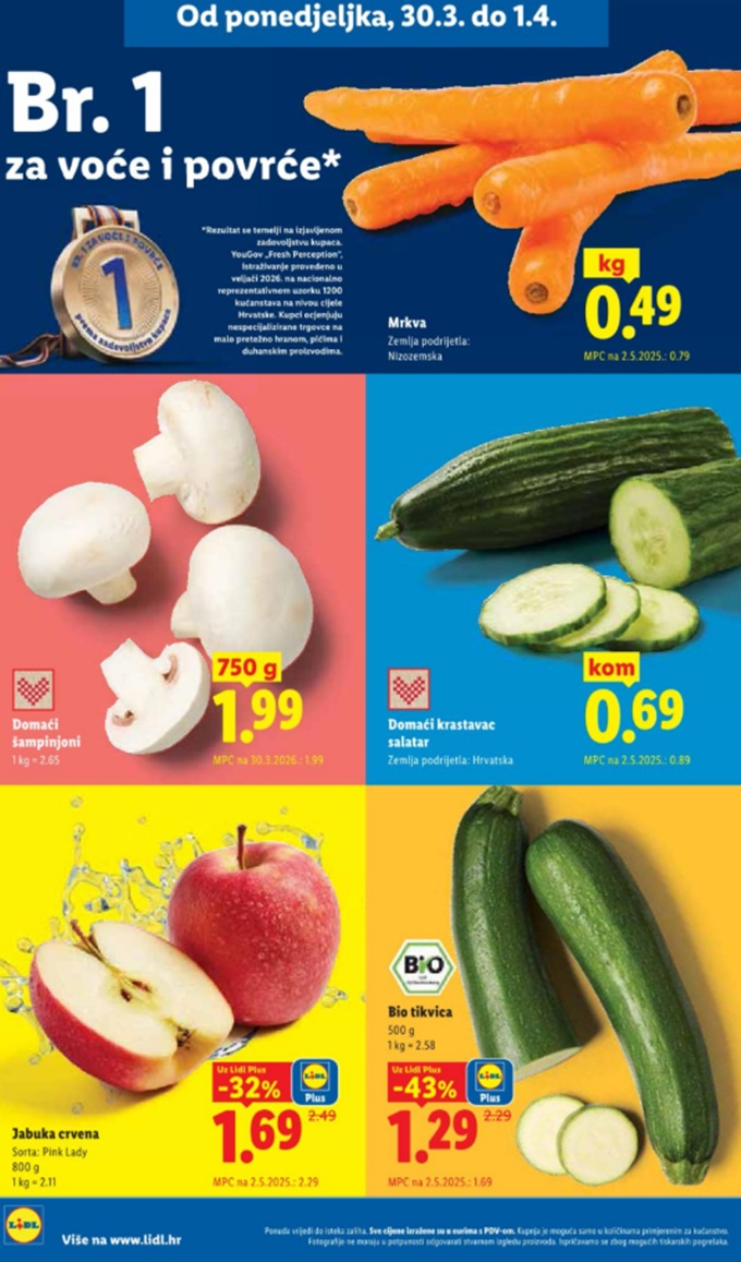 Lidl akcija za početak tjedna