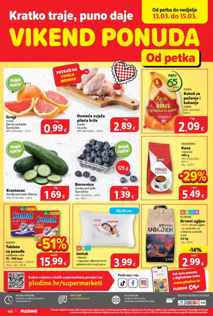Plodine vikend akcija