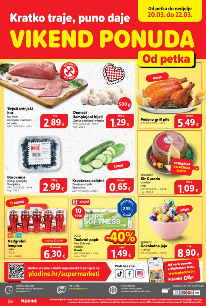 Plodine vikend akcija