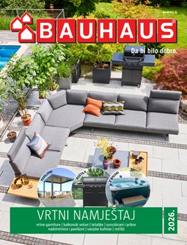 Bauhaus katalog Vrtni namještaj