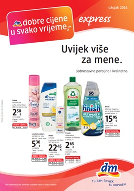 DM katalog Express ožujak