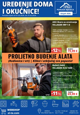 EL-TE katalog ožujak