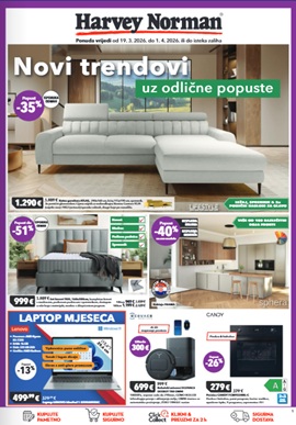 Harvey Norman katalog Novi trendovi