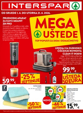 Interspar katalog Mega uštede