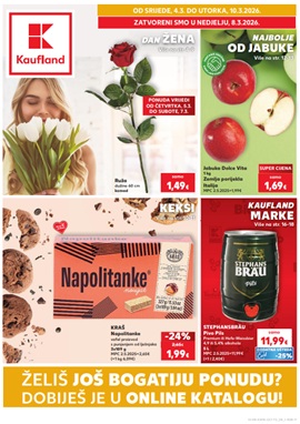 Kaufland katalog Dan žena, najbolje od jabuke i keksi
