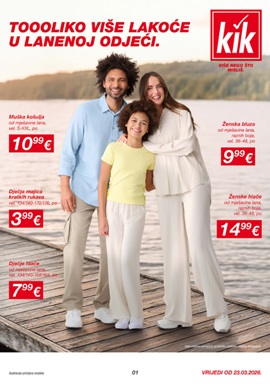 KiK katalog ožujak