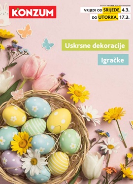 Konzum katalog Uskrs