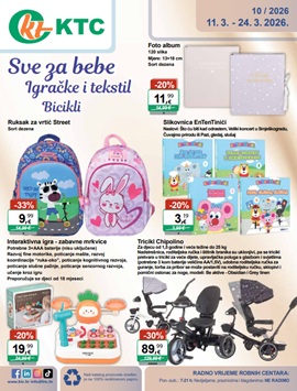 KTC katalog Sve za bebe