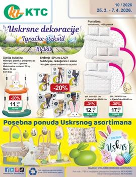 KTC katalog Uskrsne dekoracije