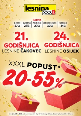 Lesnina katalog XXXL popusti do -55%