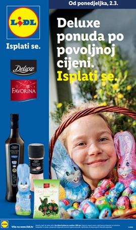 Lidl katalog Deluxe Uskrs