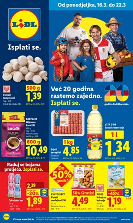 Lidl katalog prehrana