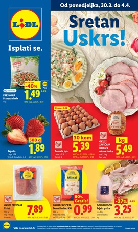 Lidl katalog prehrana