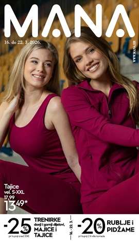 Mana katalog ožujak