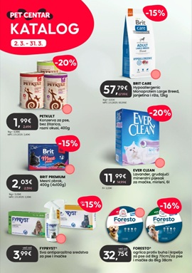 Pet centar katalog
