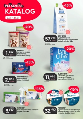 Pet centar katalog ožujak