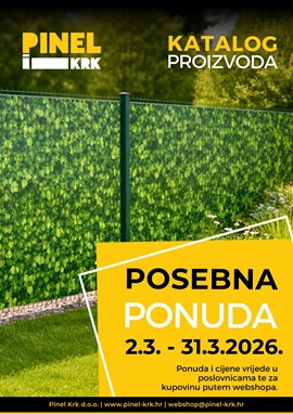 Pinel klatalog ožujak