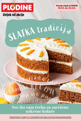 Plodine katalog Slatka tradicija