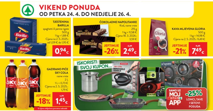 Interspar vikend akcija