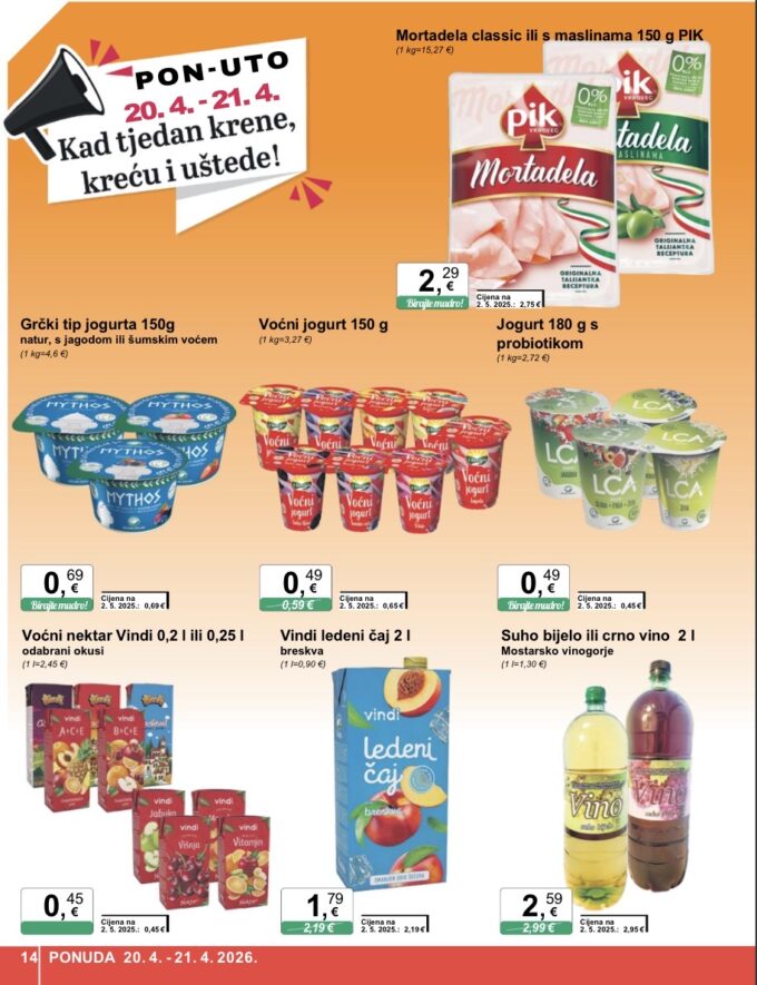 KTC akcija za početak tjedna