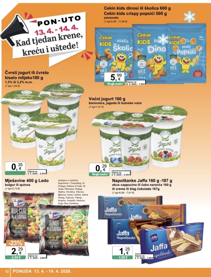 KTC akcija za početak tjedna