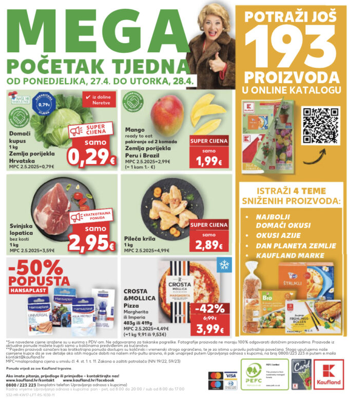 Kaufland akcija za početak tjedna