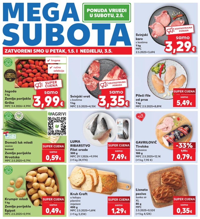 Kaufland vikend akcija