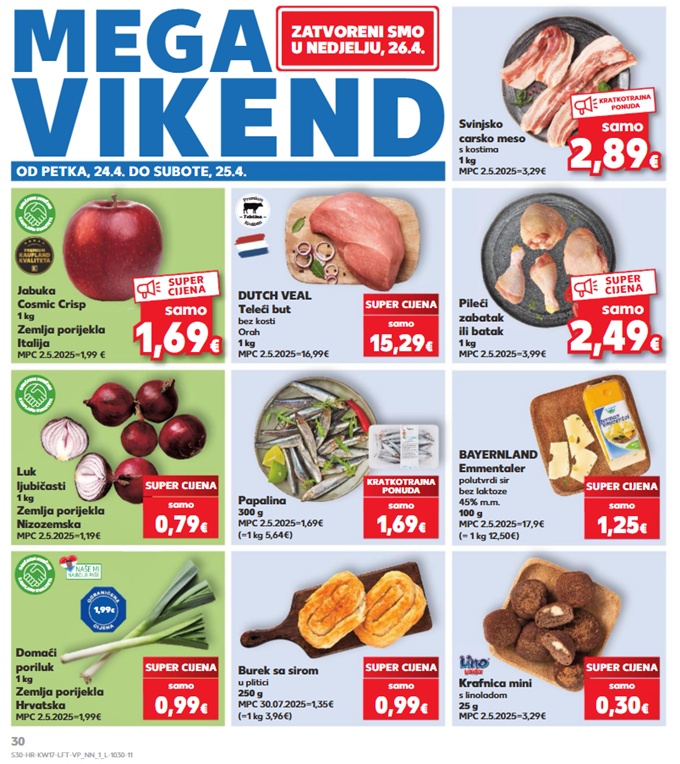 Kaufland vikend akcija