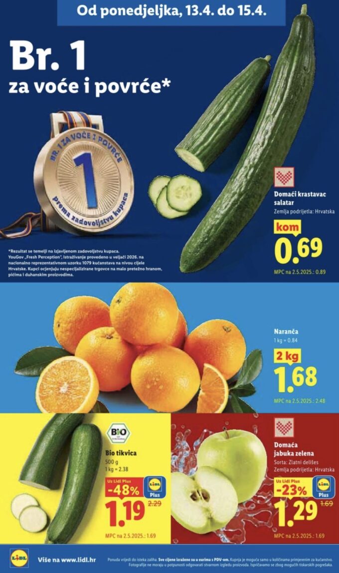 Lidl akcija za početak tjedna