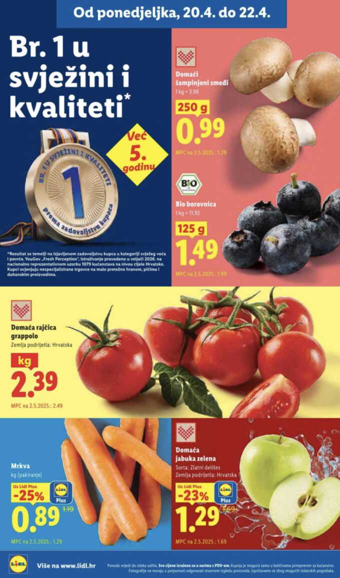 Lidl akcija za početak tjedna