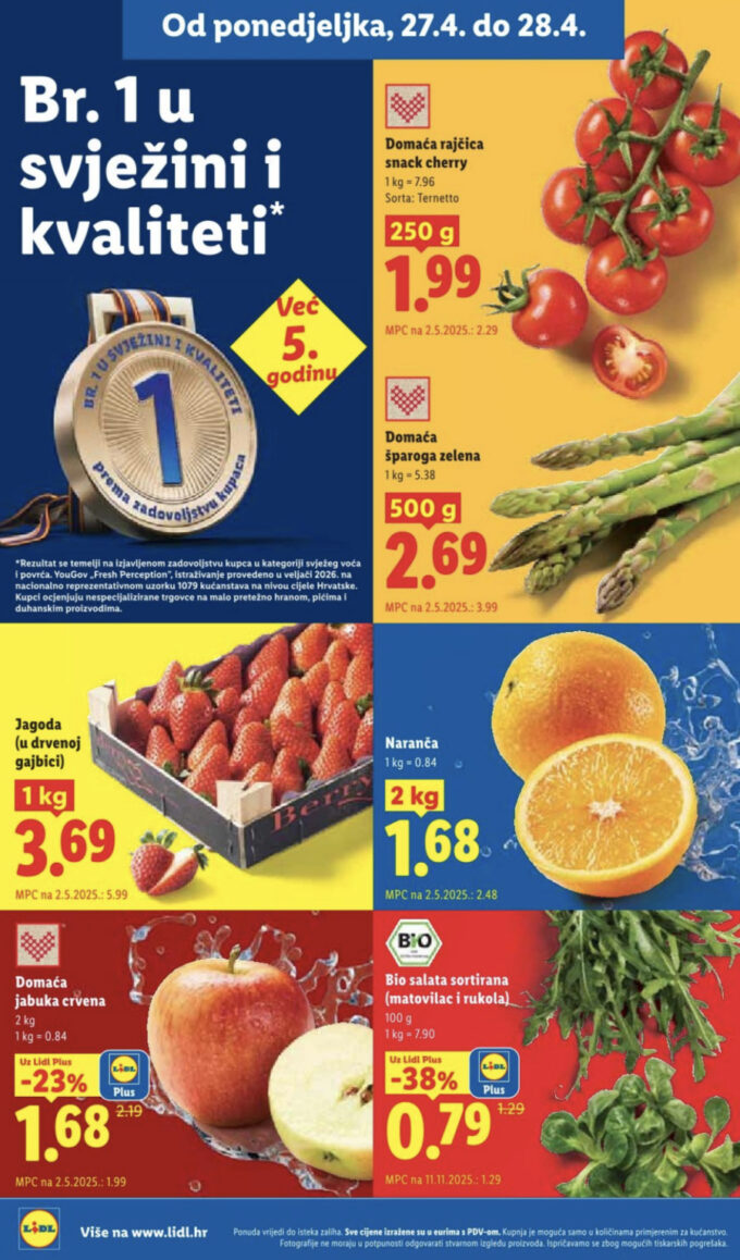 Lidl akcija za početak tjedna