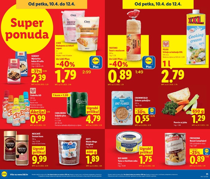 Lidl vikend akcija