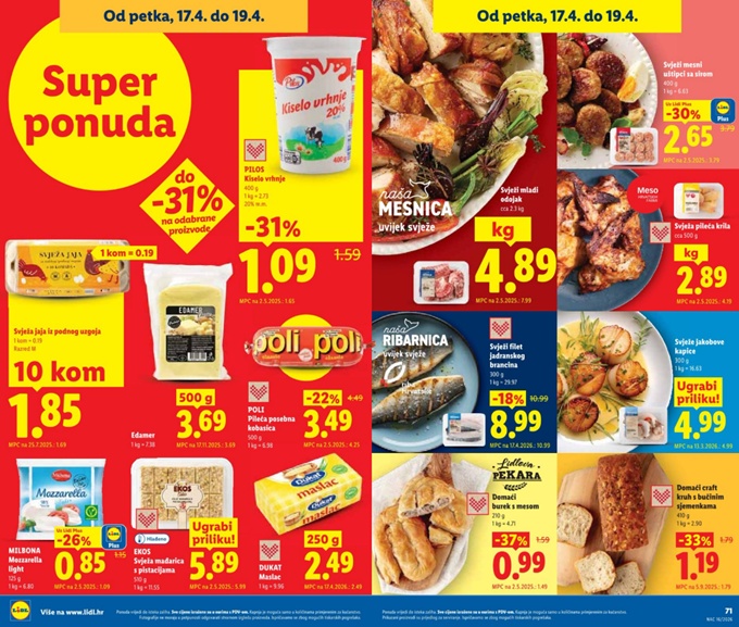 Lidl vikend akcija