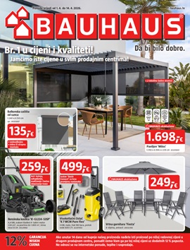 Bauhaus katalog travanj