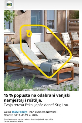 IKEA katalog Vrtni namještaj